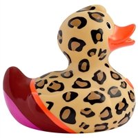 Preisvergleich Produktbild Bud - Badeente Luxury "Lush Leopard Duck" (1274)
