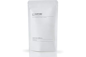 OV OXFORD VITALITY Selenium Tablets | 200mcg Supplement | for Immune System & Thyroid Health | Oxford Vitality