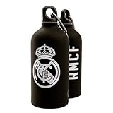 Botellin metalico Real Madrid Botellin Real Madrid Blanco Escudo