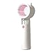 Produktbild AIRUWOW Mini Fan Blattlos Desktop Home Portable Super Wind Multicolor Nachtlicht Lange Akkulaufzeit Stummschaltung Nicht Stört DREI-Wind-Regelung Geeignet Für Schlafsaal, Büro, Rest (Farbe : Rosa)