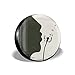 Produktbild ErwangGo Tire Cover Wheel Covers,Silhouette of A Woman Girl Portrait and Dandelion Flower by Vertical Color Stripes,for SUV Truck Camper Travel Trailer Accessories(14,15,16,17 Inch) 15