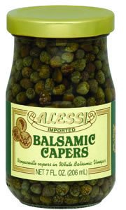 Preisvergleich Produktbild Alessi Capers In White Balsamic Vinegar 7 Oz Case Of 6