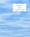 Produktbild Academic Diary Aug 2019-2020: 8x10 day to a page academic year diary, hourly appointments and space for notes on each page. Perfect for teachers, ... owners. Blue and white sky and clouds design