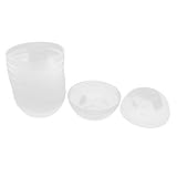 sourcingmap® Ladies Facial Skin Care Tool Plastic 9cm Dia Mask Mixing Bowl 10PCS