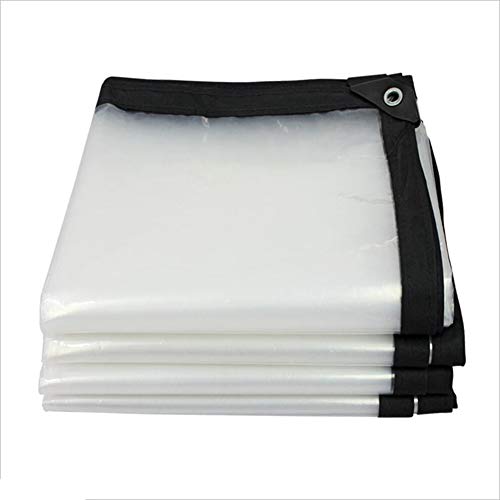 Preisvergleich Produktbild JIANFEI Plane Wasserdicht Regenfest Verschleißfeste Transparente Isolierung, Größe 22 Kann Besonders Angefertigt Werden (Farbe : Klar, größe : 2.5x3.5m)