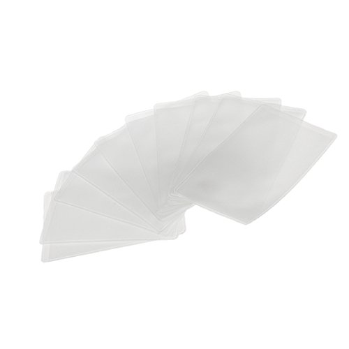 Preisvergleich Produktbild Sharplace 10x Kunststoff Standard Kartenhülle für Karte Kreditkarte Visitenkarte Bankkarte