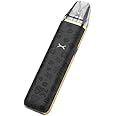 Xlim Go Pod Kit For Oxva Coils, 1000mah Built-In Battery, Sleek & Compact Design, Adjustable Airflow, TVDC, 2ml Cartridge No Nicotine (Luxe Black)