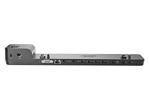 HP D9Y32AA USB 3.0 Ultra Slim Docking Station - Black