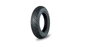 MRF Nylogrip Zapper N4 21173700 90/100 R10 53J Tubeless Scooter Tyre, Rear (Pack of 2)