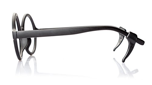 Sportbügelenden / Fassungshalter für die Brille | 5,5×4,5 – Länge 35mm in verschiedenen Farben (schwarz) - 3