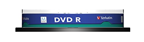 Verbatim 43824 M-DISC DVD-R 4x 10-pack Optical Media - 2