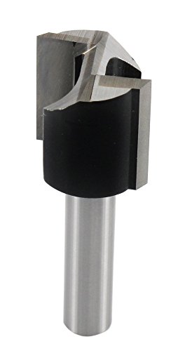 ENT 6-tlg. HW Oberfräser Nutfräser Set mit HW-Grundschneide – Ø 6 – 8 – 10 – 12 – 16 und 20 mm- Schaft Ø 8 mm - 4