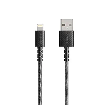 Anker Powerline+ Select [3ft, MFI Certified] Durable and Fast Charging/Lightning Cable Compatible with iPhones, iPad Mini/Air/Pro iPod Touch (Space Gray)