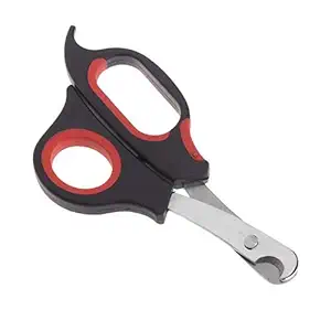 Sage Square Pet Paw Scissor Nail Cutter Cum Clipper for Pets for Cat & Kitten (Black)