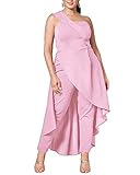 Weiche ein Schulter ausgefallenes Kleidungsstück, dehnbarer und atmungsaktiver Stoff , Material ist angenehm auf der Haut. Sexy, Elegant und Mode.