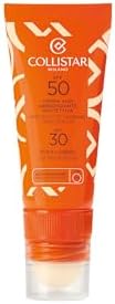 Collistar Crema Viso Abbronzante Protettiva SPF50 20 ml + Stick Labbra SPF30 3,2 ml, Protezione Solare Alta, Water Resistant, Idratante, Formato Pratico da Viaggio