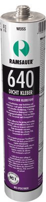 Ramsauer 640 Dicht Kleber schwarz 1K Hybrid Klebstoff 310ml Kartusche
