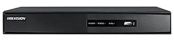 HIKVISION Upgraded Wired HQHI-K1 Series 8 Channel 10x10x5.10 Resolution Turbo HD Metal DVR, Black