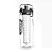 Produktbild JullyeleDEgant 1000 ML auslaufsicher Fruit Infuser Saft Shaker Wasserflasche Sichere Gesunde Umweltfreundliche Reise Camping Zitrone Obst Wasserflasche