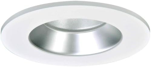 Halo Recessed TL402HS 4-Inch LED Trim Shower Rated Solite Regressed Lens with Haze Reflector by Halo Recessed