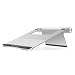 Produktbild LXYFMS Aluminiumlegierung Computer Halterung Notebook Desktop Kühler Basis erhöht Rahmen Klapp tragbare Computer Regal vertikale Halterung Heben Falten 24x24x9,3 cm Notebook-Ständer