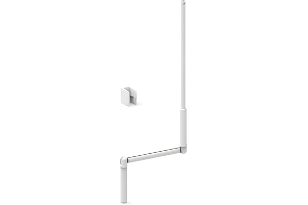 Manivelle blanche de volet roulant 1300 mm Ø 12 mm