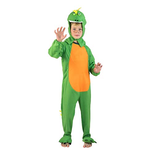 Bodysocks Fancy Dress Costume da Dinosauro del Giurassico per Bambino (da 7 a 9 Anni)