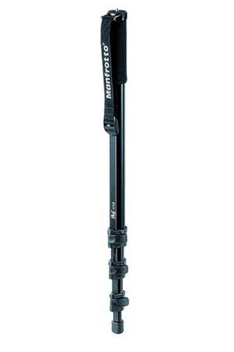 Manfrotto 676B DIGI MONOPOD BLACK - Stative (400 g, Aluminium, Schwarz)