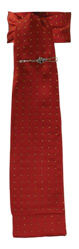 EquetechRiding Pin Spot Stock - Red/Gold, Regular