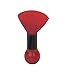 SIBEL Hairdressers Deluxe neck brush - RED