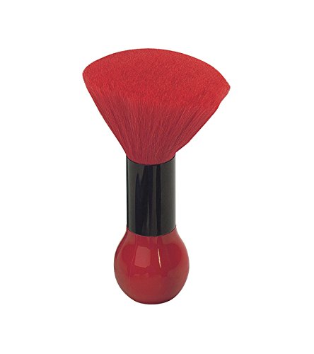 SIBEL Hairdressers Deluxe neck brush - RED