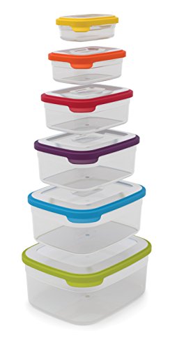 Joseph Joseph Nest Vorratsbehälter-Set, 6-teilig, mehrfarbig - 12