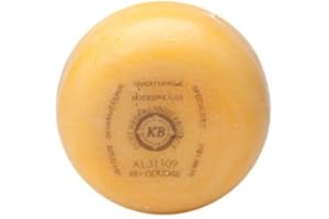 HOLLÄNDISCH GOUDA KÄSE Gouda Kleiner Bauernkäse | Premium Qualität (Naturel, 400 Gramm)