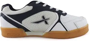 Vector X Warrior Kids Badminton Shoes (White-Blue) (3)