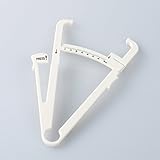A-szcxtop™ Personal Body Fat Tester Calipers with Manual & Body Fat Charts Fitness Measure