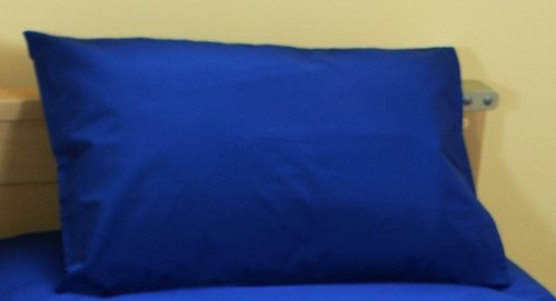 Junior/Cot bed Pillowcase Royal Blue - 100% Cotton - UK Made