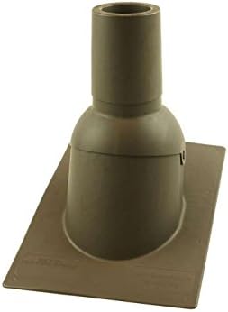 Perma Boot 312-3 BRN New OEM Plumbing Vent Boot for New Construction, 3-Inch Fits 3-Inch PVC Pipes, Brown