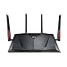 Produktbild Peepheaven ASUS RT-AC88U 2,4-G- und 5-G-Gigabit-WLAN-Router mit 4 Antennen - Schwarz