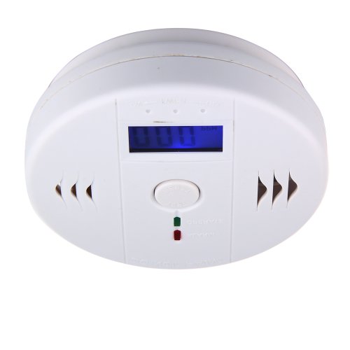 Generic Co Melder,Neu Kohlenmonoxid CO Alarm Melder Carbon Monoxide Detector Kohlenmonoxid Melder mit AA Batterie - LCD DISPLAY