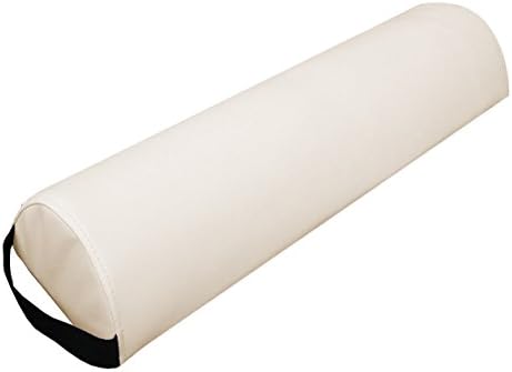 Kendan Cream - Half Cylinder Bolster Knee Back Neck Roll Support for Massage Table Semicircular Cushion