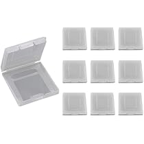 Game Gear Collezione Scatola Scatola Originale Per Cartuccia SEGA Game Gear - Custodia In Plastica Trasparente (Crystal Case) Boite A Musique