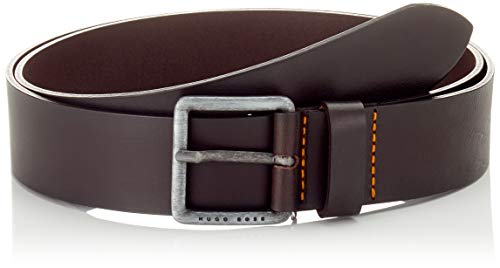 BOSS Men's Jeeko_sz40 10207238 01 Belt, Brown (Dark Brown 202), 90