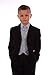 5-Piece Boys Black & Blue Suit (12 years)