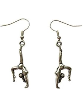 Ohrringe Gymnastik-Design Handstand