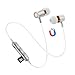 Produktbild Slim Bluetooth Kopfhörer Kabellos, IPX5 Wasserfest Sport Headset mit 7-Stunden-Spielzeit/Mikrofon für iPhone, iPad, Samsung, Nexus, HTC und mehr
