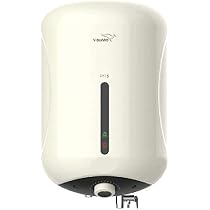 Buy V-Guard V Guard 5 star 2000 watt Iris 15 ltr with ABS body water heater  (Free Installation u0026 connection pipe) Online at Low Prices in India -  Amazon.in