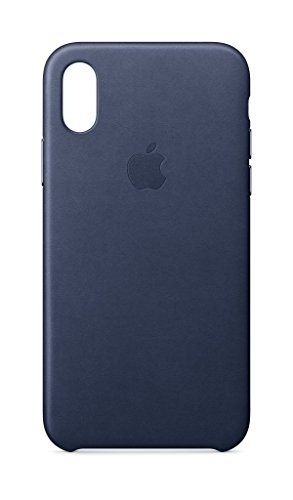 Preisvergleich Produktbild Apple Leder Case (iPhone X) - Mitternachtsblau