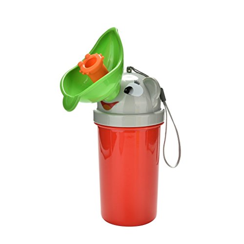 Velishy(TM) Cute Baby Portable Travel Car Urinal Kids Vehicular Potty For Boy