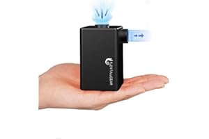 FLEXTAILGEAR MAX PUMP PLUS Portable Air Pump with 3600mAh Battery USB Rechargeable Lightest Air Pump to Quick Inflate Deflate for Pool Floats Air Bed Air Mattress Swimming Ring