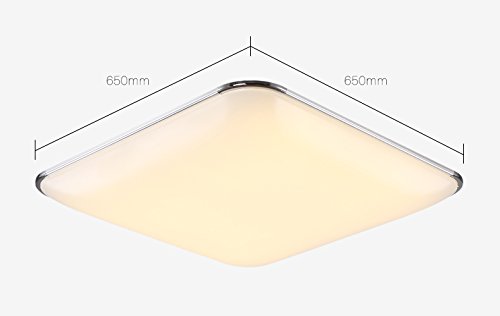 Preisvergleich Produktbild Stylehome LED Deckenlampe 6502-54W voll dimmbar mit Fernbedienung